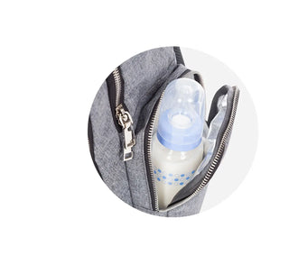 Mochila Maternal Roma Gris