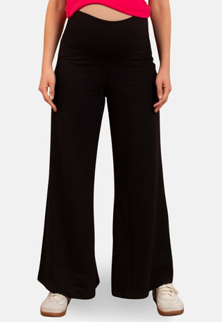 Pantalon Palazzo Maternal Luzma Negro