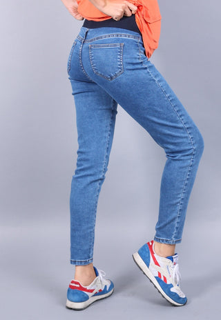 Jeans Maternal Pitillo Medium Light