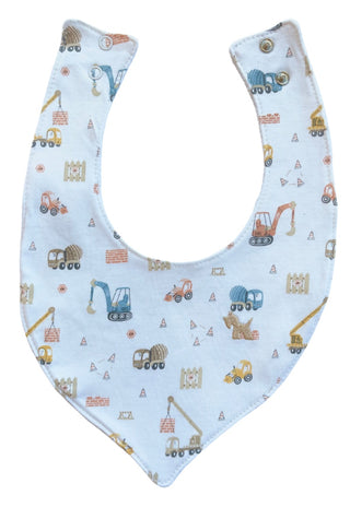 Babero Baby Constructor / Algodón Pima reverso toalla Pilpil