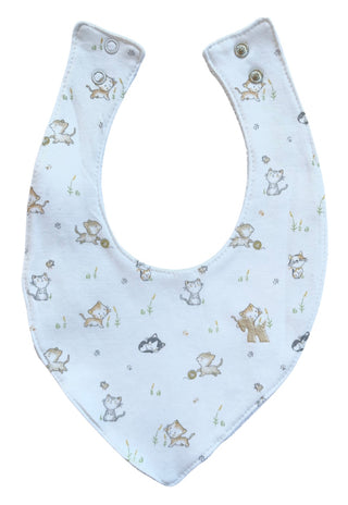 Babero Diseño Romeo / Algodón Pima reverso toalla Pilpil