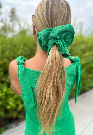 Maxi-Colet (Scrunchie) Verde