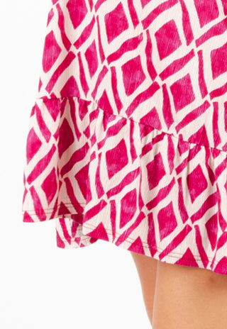 Vestido Maternal y Lactancia Cata Magenta