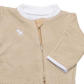 Enterito Unisex color Arena / Algodón Pima Acolchado