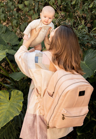 Mochila Maternal Happy Nina Rosada