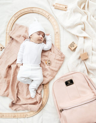 Mochila Maternal Happy Nina Rosada