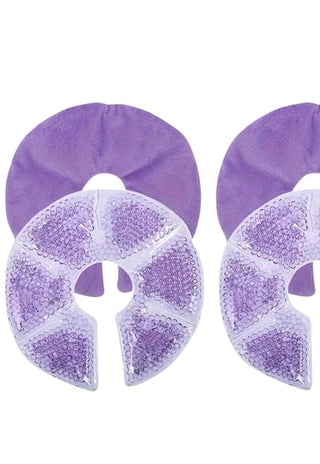 Pack De Dos Almohadilla De Gel Para Pechos Bambini Morado - Madremia