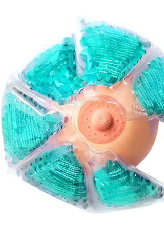 Pack De Dos Almohadilla De Gel Para Pechos Bambini Verde - Madremia