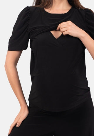 Polera Maternal Florencia Drops - Madremia