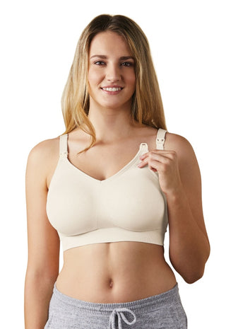 Sosten de Lactancia Bravado Seamless Blanco Perla