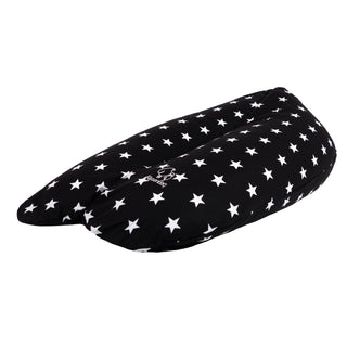 Cojín Kissenbag Maternal/Lactancia Negro Estrella Blanca