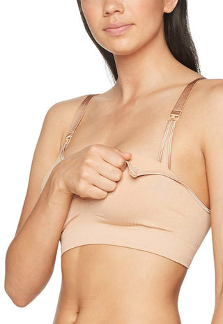 Sosten de Lactancia Seamless Carriwell Beige