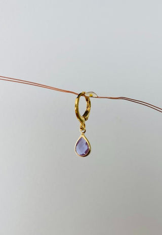 Aros Cristales (gota)