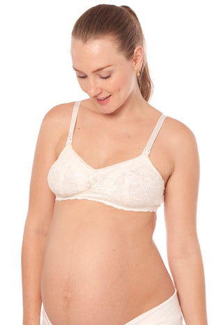 Sosten de Lactancia BUp Encaje Blanco