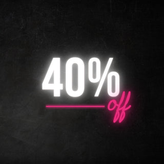 40% OFF - Black Week