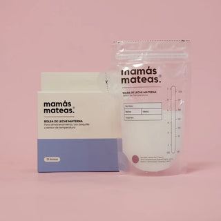 Pack 25 bolsas almacenamiento leche materna- Mamás Mateas