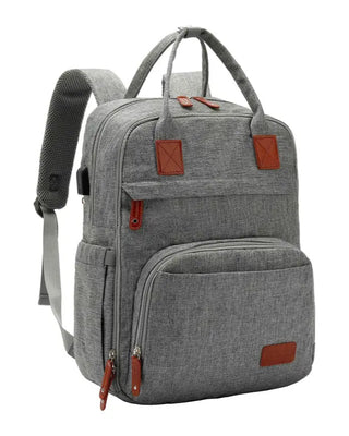 Mochila Maternal Boston Gris