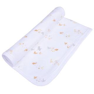 Manta reversible  Algodón Pima Diseño Familia - Pilpil