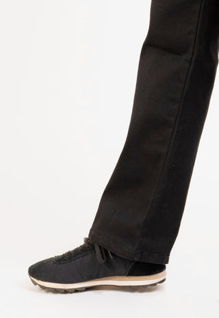 Jeans Straight Fit Negro Pre Natal y Post Parto - Recto