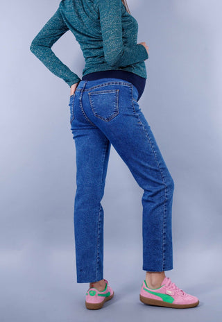 Jeans Maternal Recto Medium Light