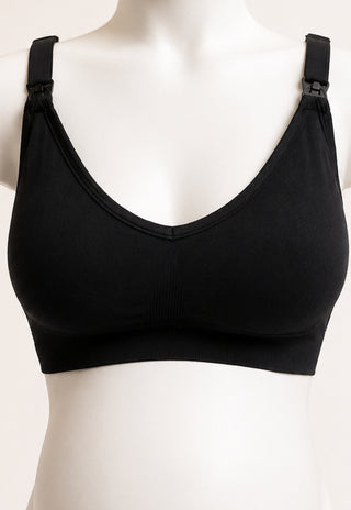 Sosten de Lactancia Madremia Seamless Negro