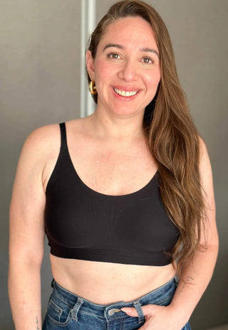 Sosten tipo Bralette Negro Modelo Bruna de LOVE LUST