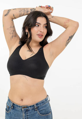 Sosten tipo Bralette Negro Modelo Lupe de LOVE LUST