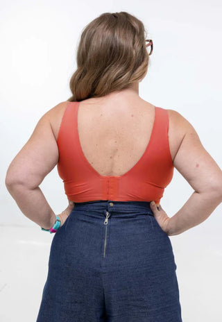 Sosten tipo Bralette Rojo Modelo Lupe de LOVE LUST