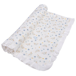 Manta reversible  Algodón Pima Diseño Primavera - Pilpil