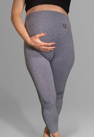 Calza Maternal Active Mom Gris