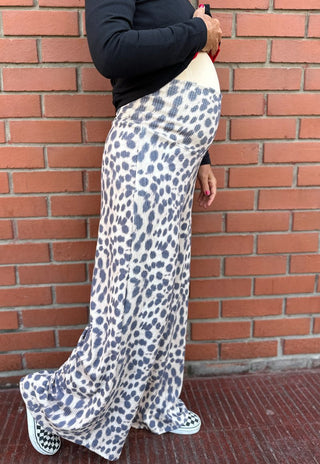 Pantalon Palazzo Maternal Luzma Animal Print