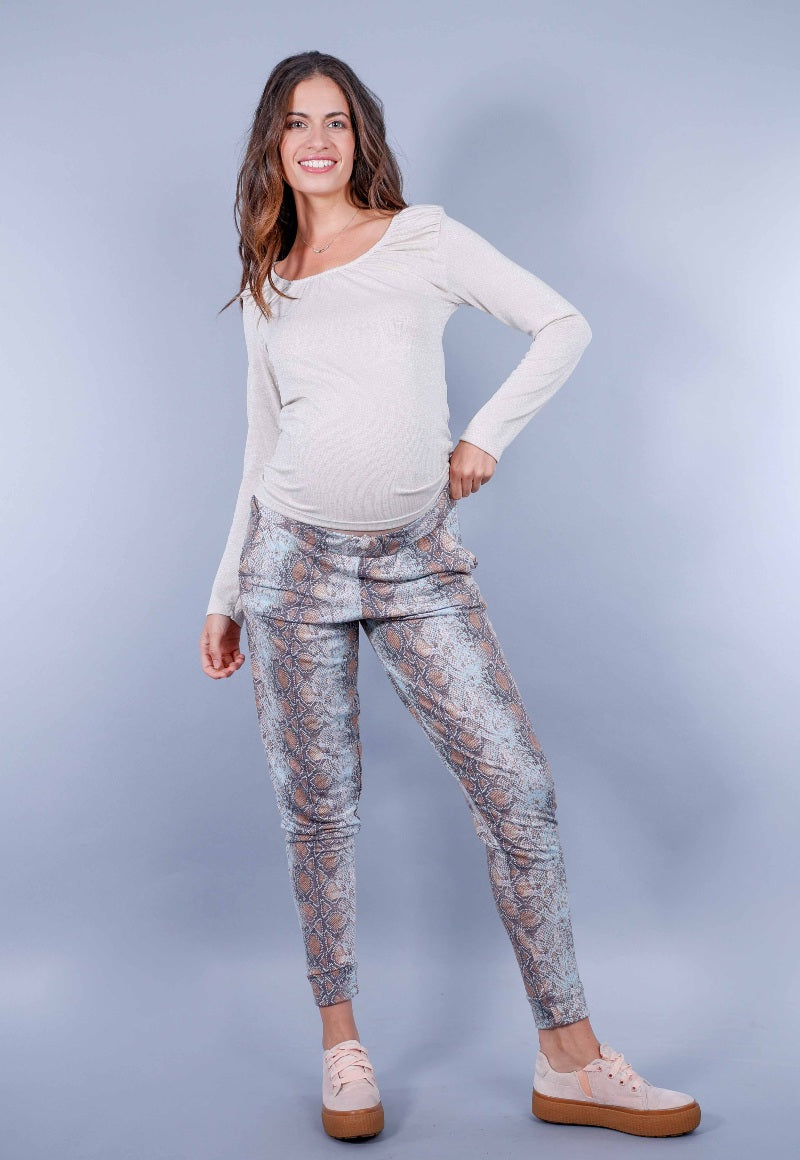 Pantalon Jogger Maternal Sofia Animal – Madremia