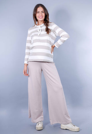 Pantalon Palazzo Maternal Luzma Beige