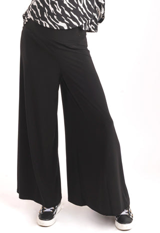 Pantalon Palazzo Maternal Pame Negro