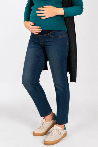 Jeans Mom Azul Rusty Pre Natal y Post Parto