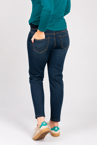 Jeans Mom Azul Rusty Pre Natal y Post Parto