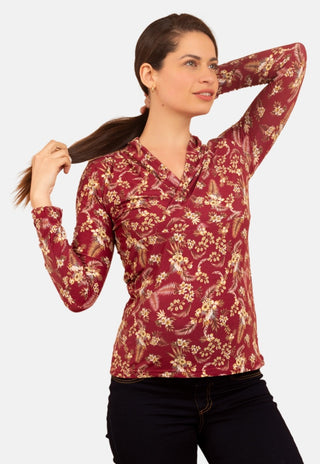 Polera Maternal y Lactancia Magda Burdeo
