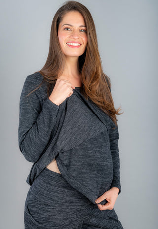 Polera Tejida Maternal y Lactancia Fran Marengo
