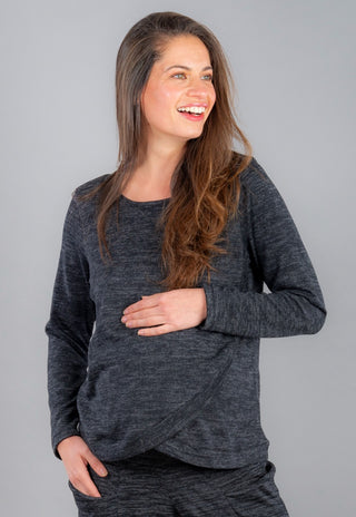 Polera Tejida Maternal y Lactancia Fran Marengo