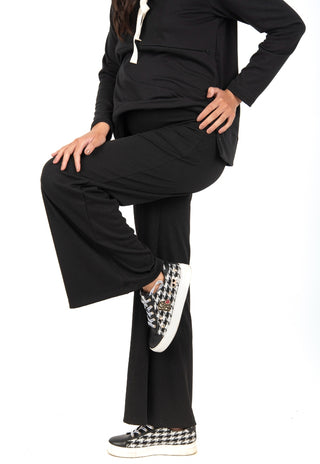 Pantalon Palazzo Maternal Javi Negro