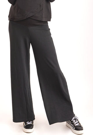 Pantalon Palazzo Maternal Luzma Negro