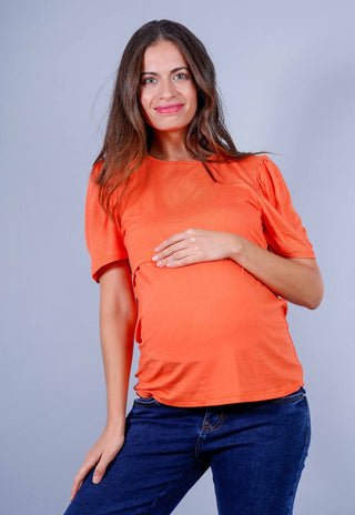 Polera Maternal y Lactancia Florencia Naranjo