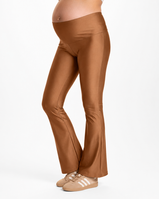 Calza Flo Cobre Pre Natal Flare