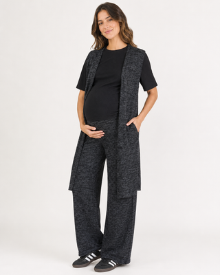 Pantalón Bea Marengo Pre Natal y Post Parto Palazzo Tejido