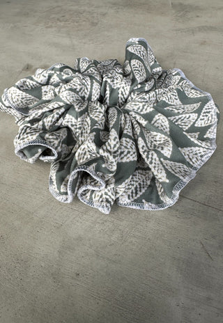 Maxi-Colet (Scrunchie) Verde agua