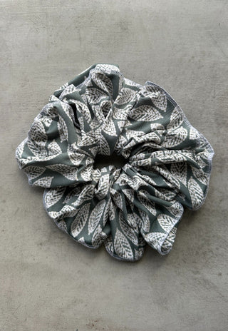 Maxi-Colet (Scrunchie) Verde agua