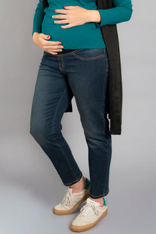 Jeans Mom Azul Rusty Pre Natal y Post Parto