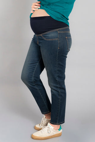 Jeans Mom Azul Rusty Pre Natal y Post Parto
