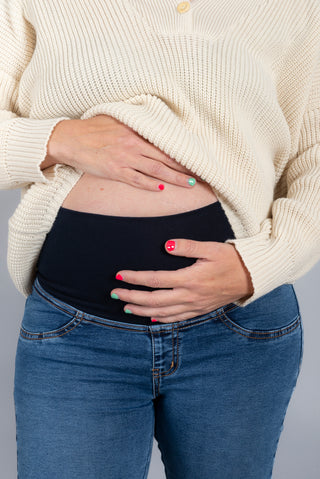 Jeans Straight Fit Medium Light Pre Natal y Post Parto - Recto