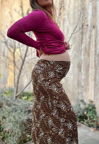Pantalon Palazzo Maternal Pame Animal